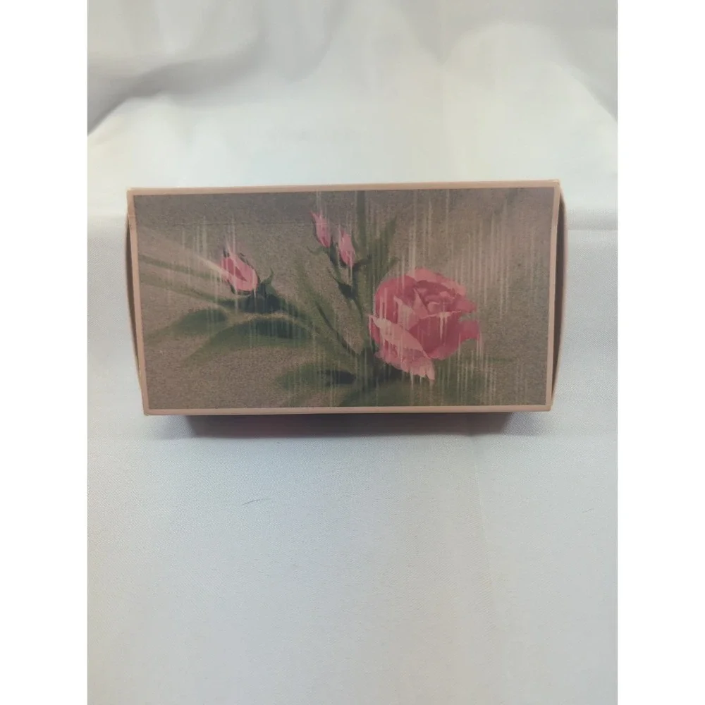 Vintage Avon TOUCH of ROSES New In Box 3 Perfume Soaps 3 Oz. Each 1970s